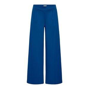 ICHI IHKATE Long Wide Leg Elastic Waist Trousers